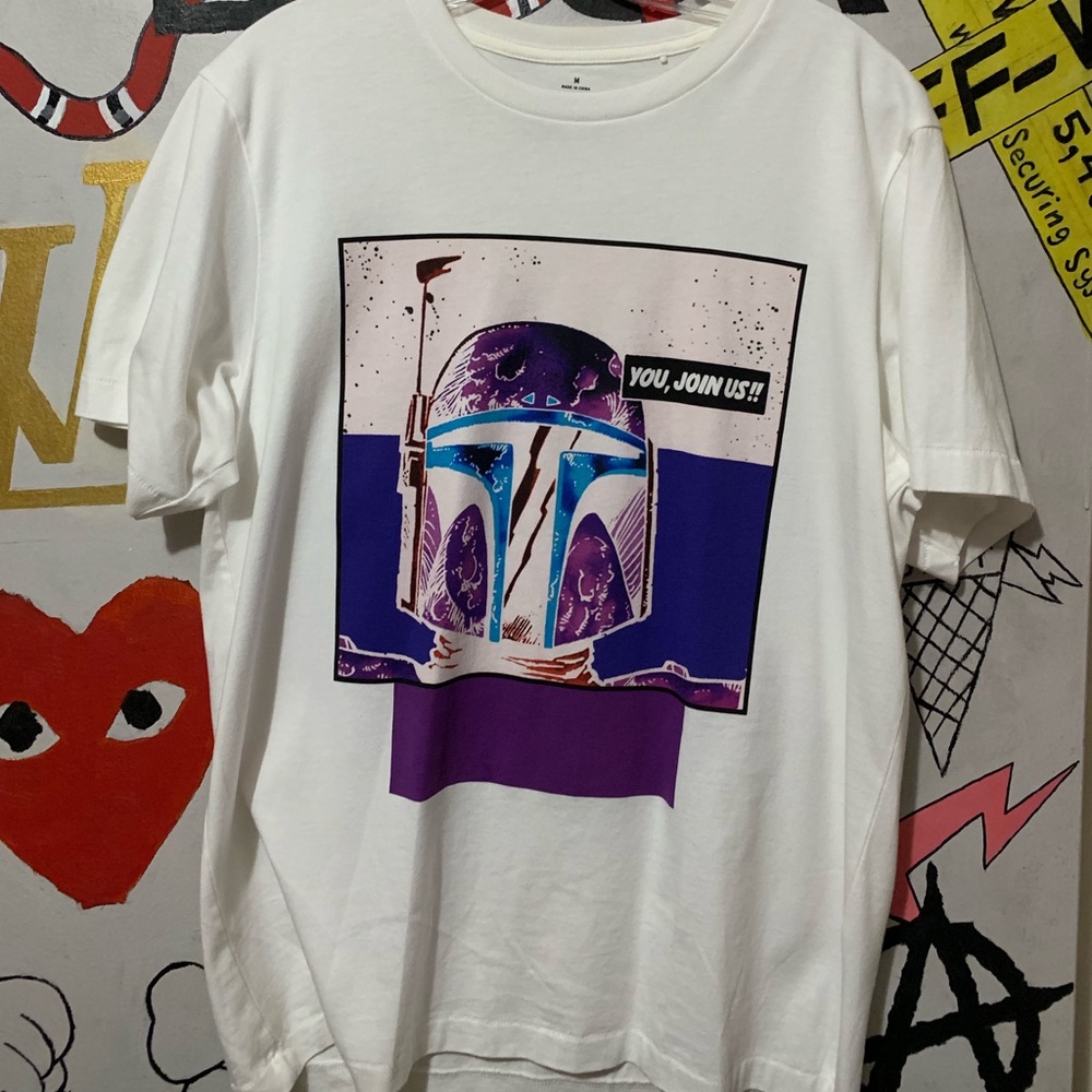 Uniqlo Boba Fett t shirt